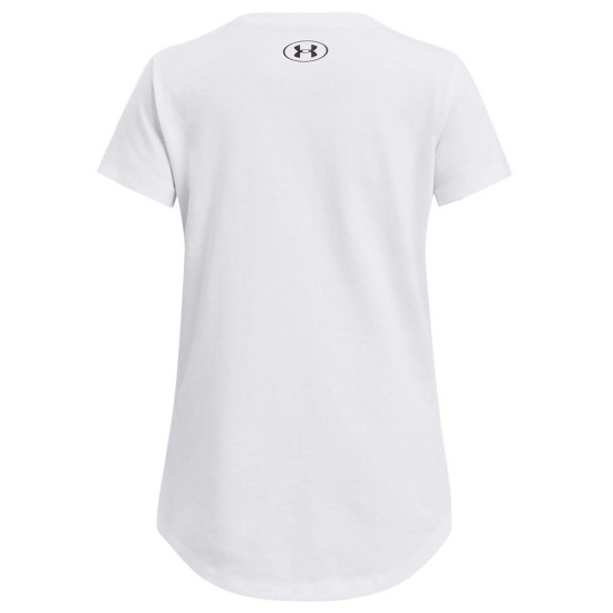 Under Armour Παιδική κοντομάνικη μπλούζα Girls' Colorblock Big Logo SS T-Shirt